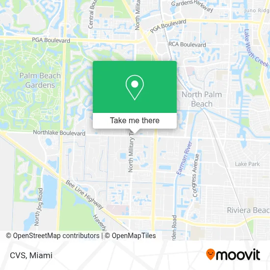 Cvs map