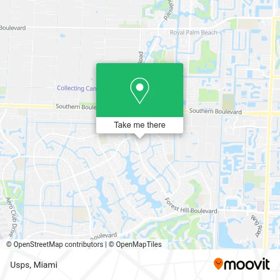 Usps map
