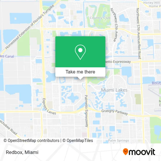 Redbox map