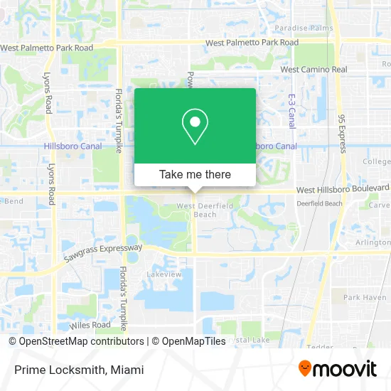 Prime Locksmith map