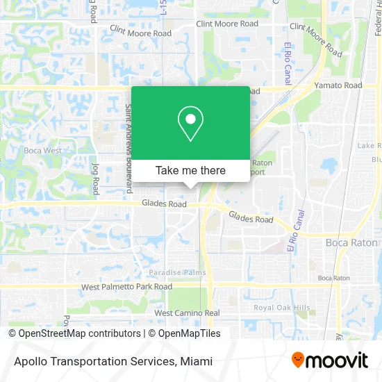 Apollo Transportation Services map
