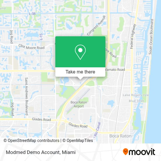 Modmed Demo Account map