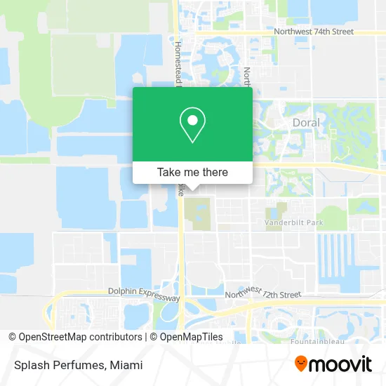 Splash Perfumes map