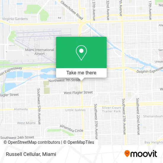 Russell Cellular map