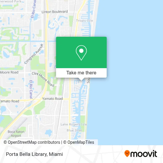 Porta Bella Library map