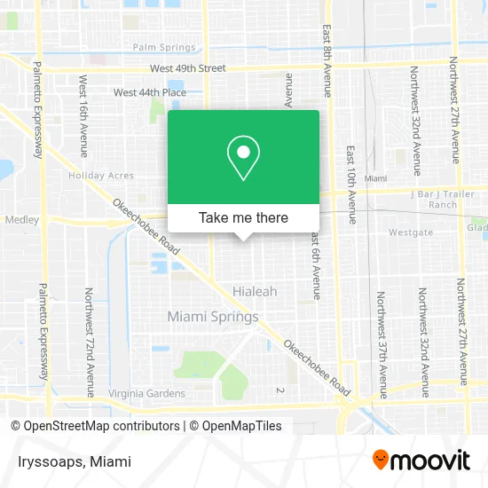 Iryssoaps map