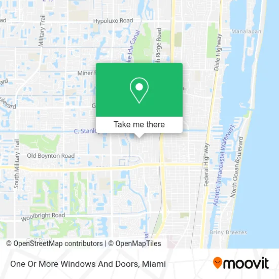 One Or More Windows And Doors map