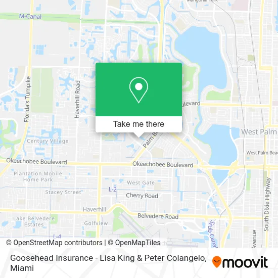 Goosehead Insurance - Lisa King & Peter Colangelo map