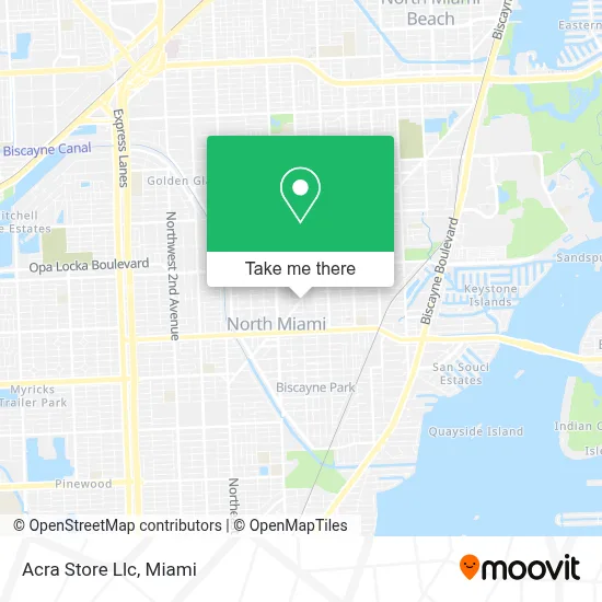 Acra Store Llc map