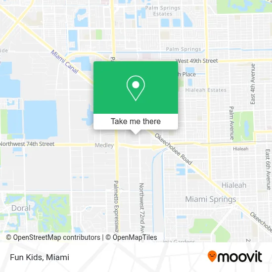 Fun Kids map