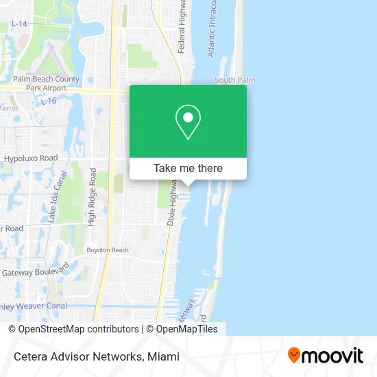 Cetera Advisor Networks map