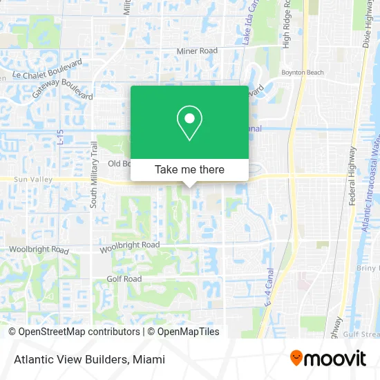 Atlantic View Builders map