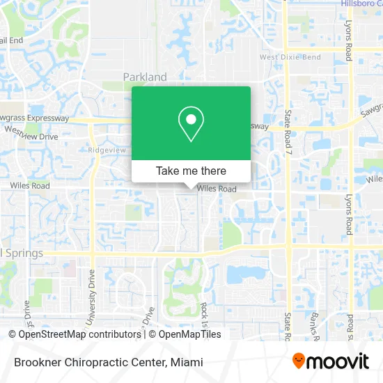 Brookner Chiropractic Center map