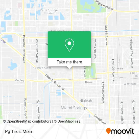 Pg Tires map