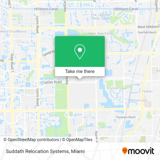 Suddath Relocation Systems map