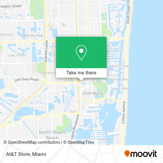 At&T Store map