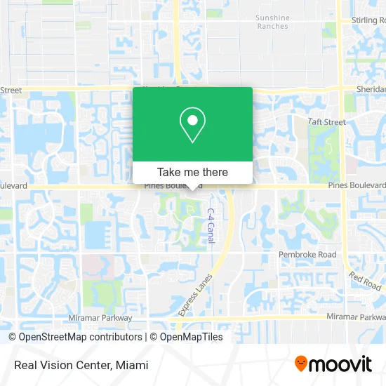 Real Vision Center map