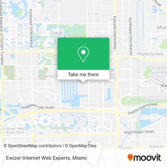 Ewizer Internet Web Experts map
