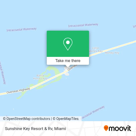 Sunshine Key Resort & Rv map