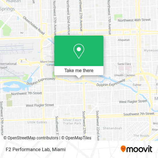 F2 Performance Lab map