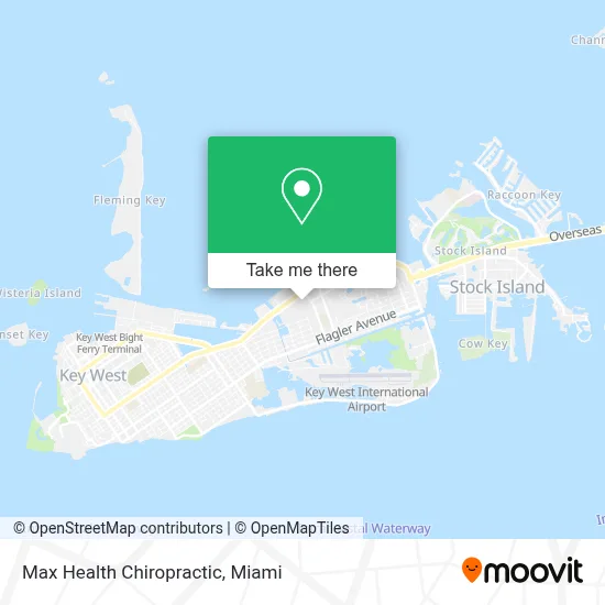 Max Health Chiropractic map