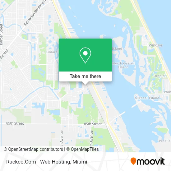 Rackco.Com - Web Hosting map