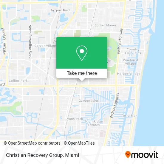 Christian Recovery Group map