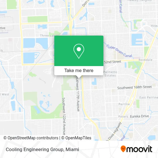 Cooling Engineering Group map