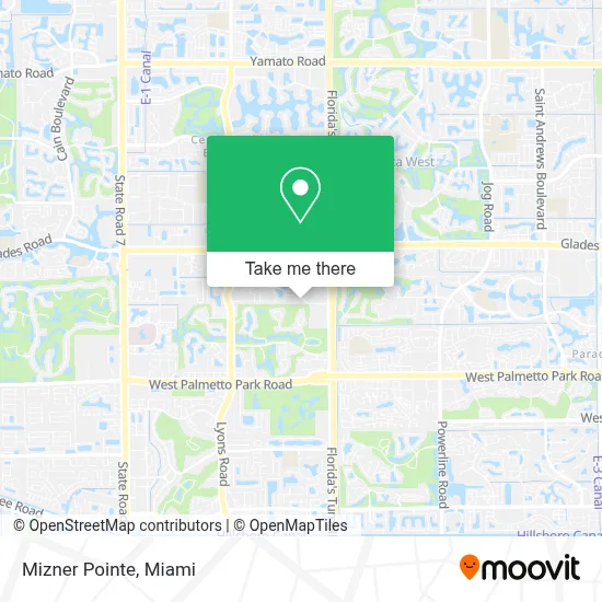 Mizner Pointe map