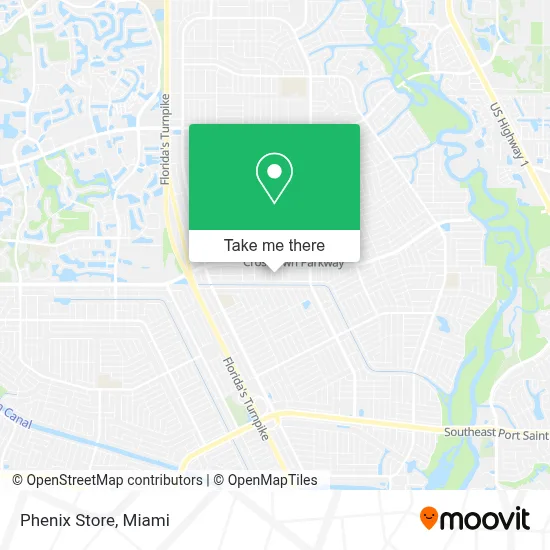 Phenix Store map