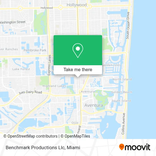Benchmark Productions Llc map