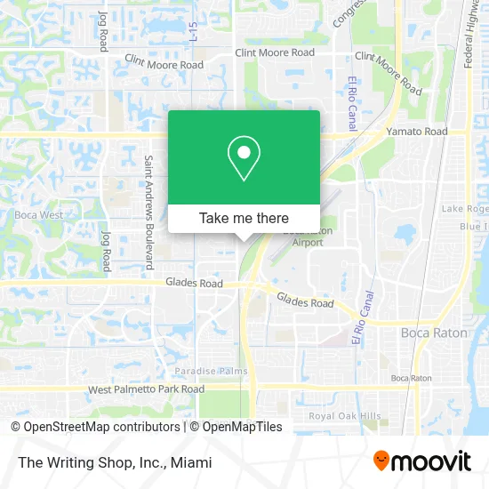 The Writing Shop, Inc. map
