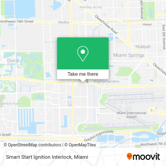 Smart Start Ignition Interlock map