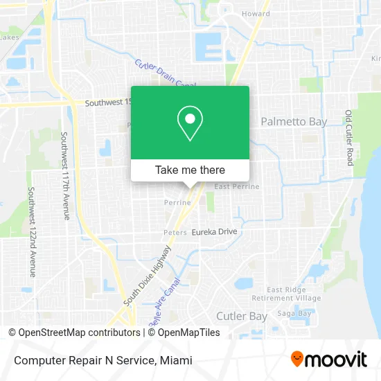 Computer Repair N Service map