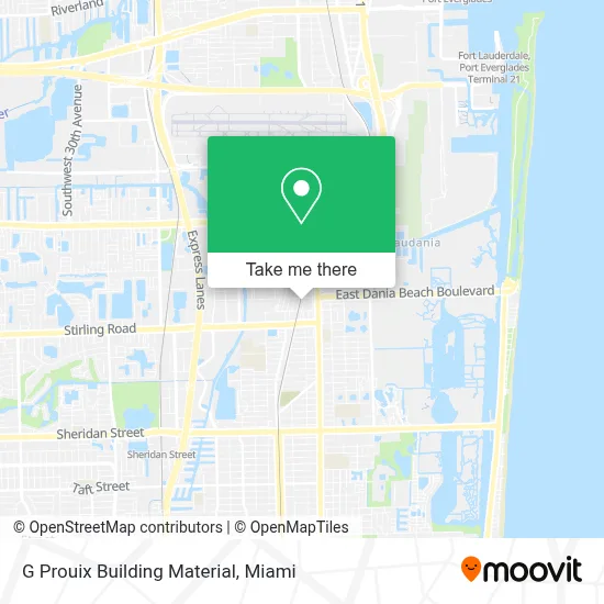 G Prouix Building Material map