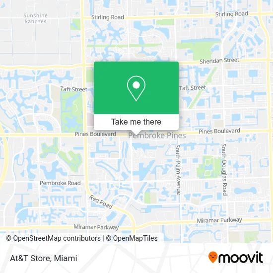 At&T Store map