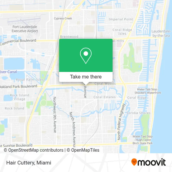 Hair Cuttery map