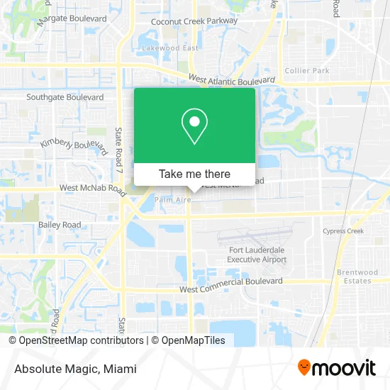 Absolute Magic map