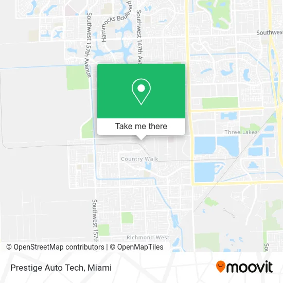 Prestige Auto Tech map