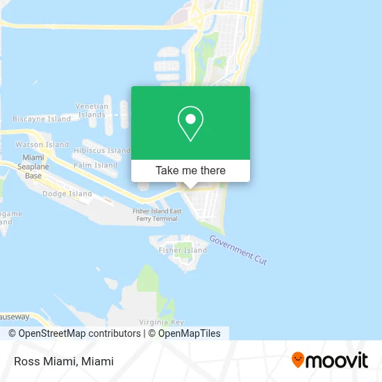 Ross Miami map