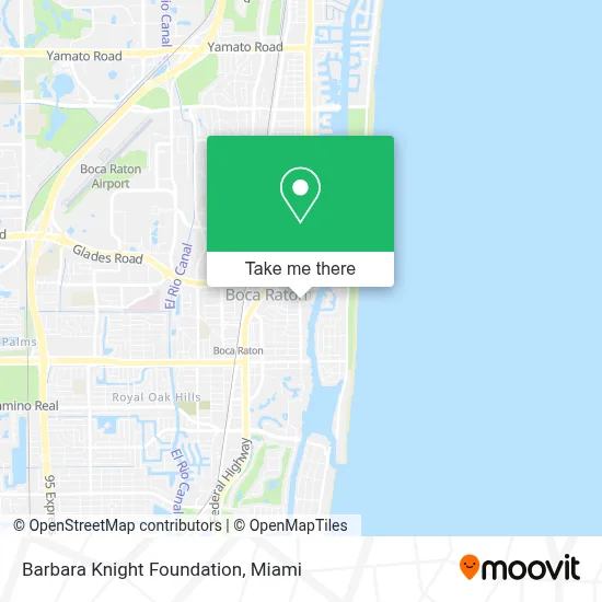 Barbara Knight Foundation map