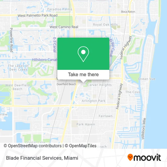 Blade Financial Services map