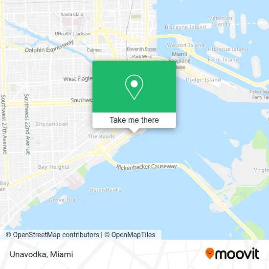 Unavodka map