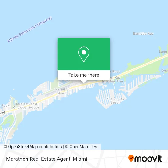 Marathon Real Estate Agent map