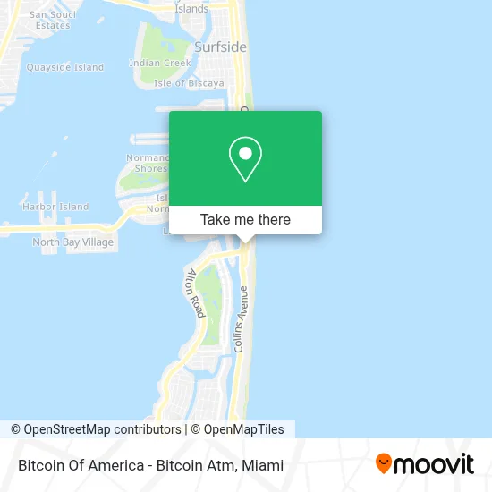 Bitcoin Of America - Bitcoin Atm map