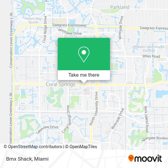 Bmx Shack map