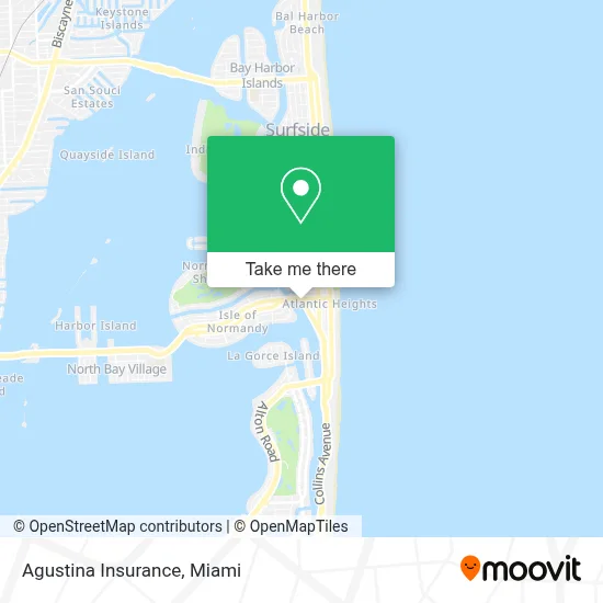 Agustina Insurance map