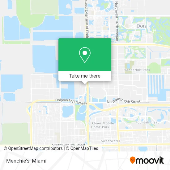 Menchie's map