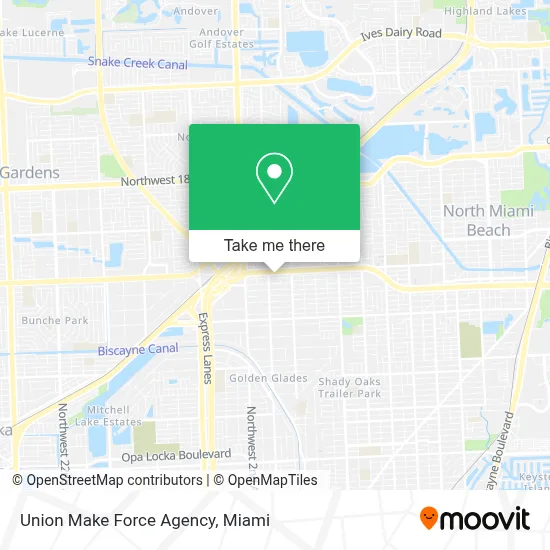 Union Make Force Agency map