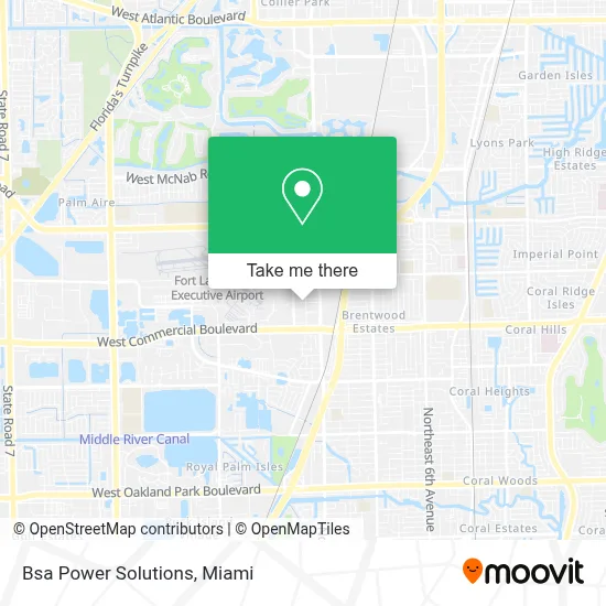 Bsa Power Solutions map